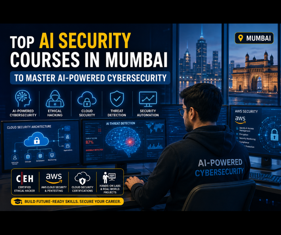 Top AI Security Courses in Mumbai to Master AI-Powered Cybersecurity
